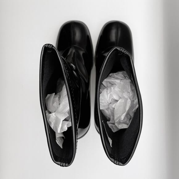 Stuart Weitzman Womens Skyhigh 145 Platform Mid Calf Bootie US 10 Black NWOB - Picture 10 of 12